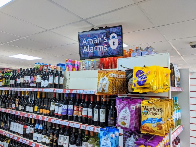 Convenience store CCTV upgrade in Harbury, Leamington