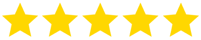 5 gold stars
