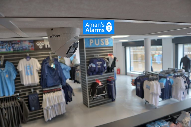 Commercial security installation